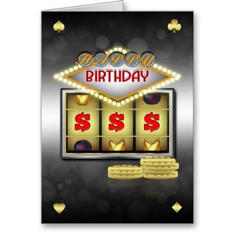  carte d anniversaire casino